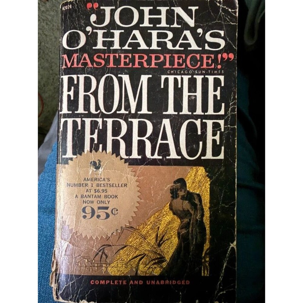 From the Terrace John O'Hara Bantam 1960 Paperback